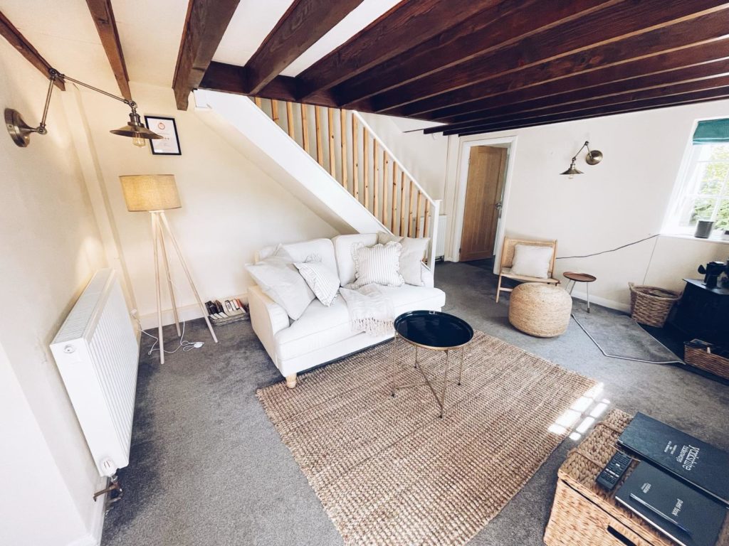 White Rose Cottage Photo - Living Room